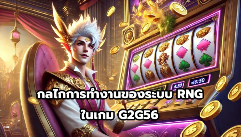 กลไกการทำงานของระบบ RNG ในเกม G2G56-12
