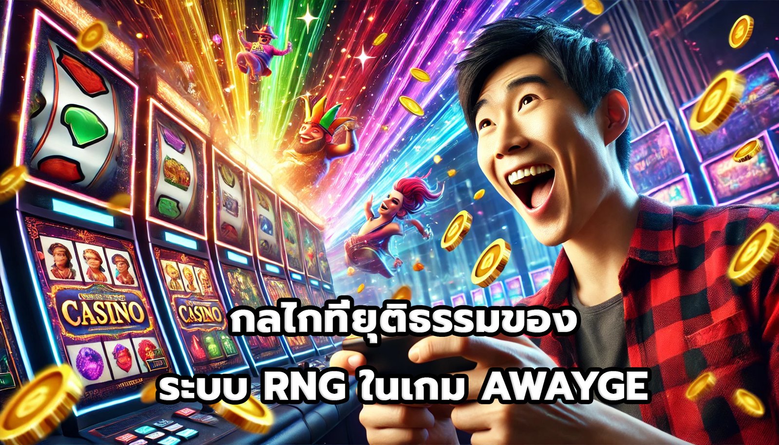 กลไกที่ยุติธรรมของระบบ RNG ในเกม AWAYGE-8