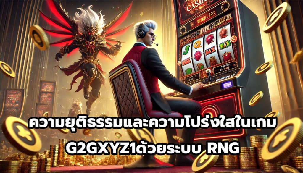 ความยุติธรรมและความโปร่งใสในเกม G2GXYZ1ด้วยระบบ RNG-11