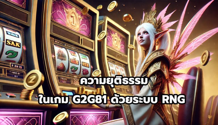ความยุติธรรมในเกม G2G81ด้วยระบบ RNG -13